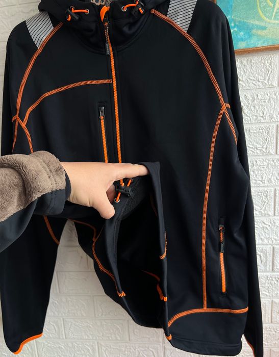 Робоча кофта Jobman vision флісова термо еластична р2-3ХЛ