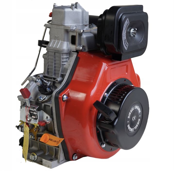 Silnik Kipor Yanmar Agregat walec rębak 10 KM wał stożek Diesel