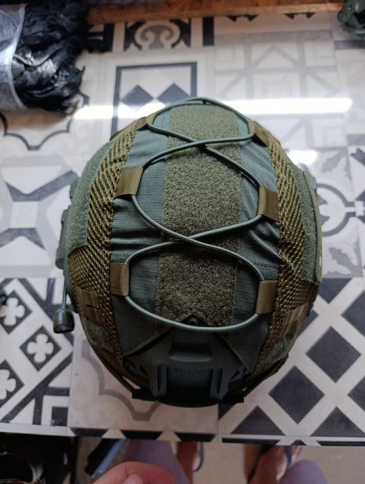 Kask hełm Fast komplet