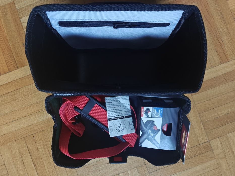 Torba na kierownicę EXTRAWHEEL zielona