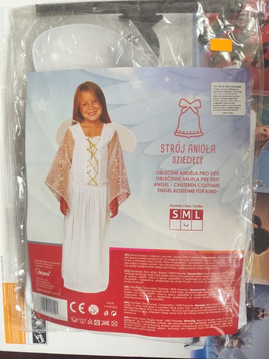 Nowy strój anioła dziecięcy rozmiar M Jasełka