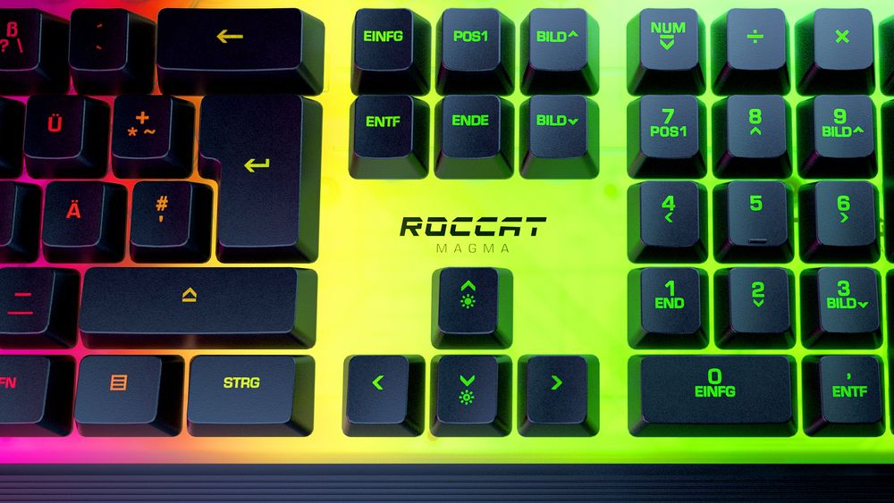 roccat magma 216844, klawiatura dla graczy,