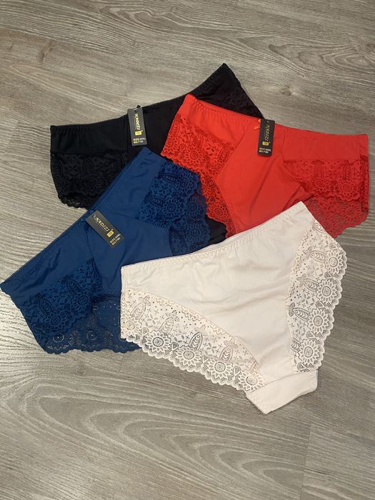 Трусики Nadizi мікрофібра мереживо