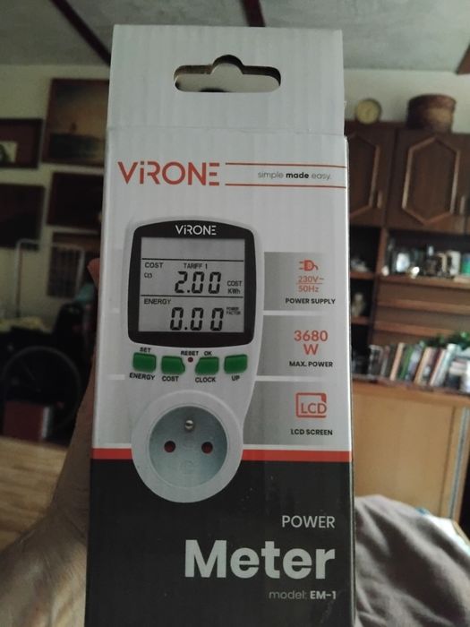 Watomierz EM-1 z instrukcją