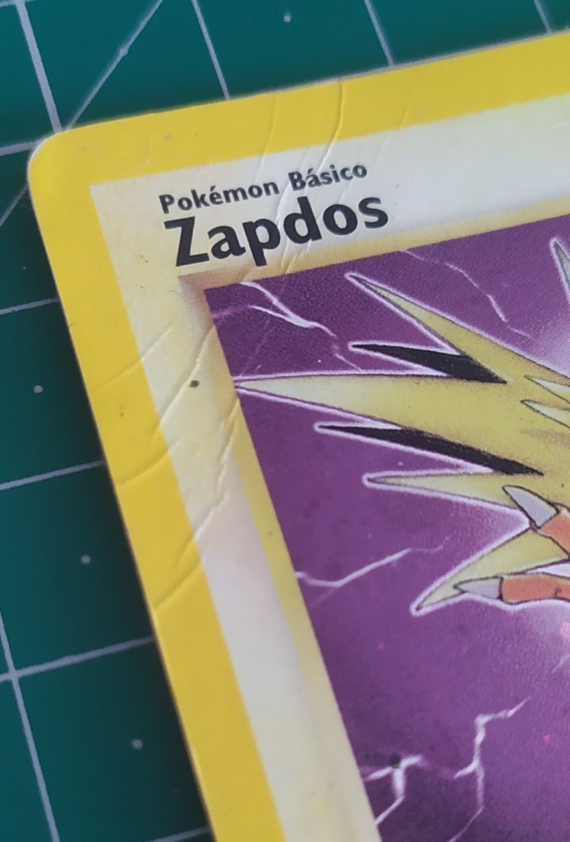 Zapdos Pokémon Base Set Fóssil Edition N° 15/62