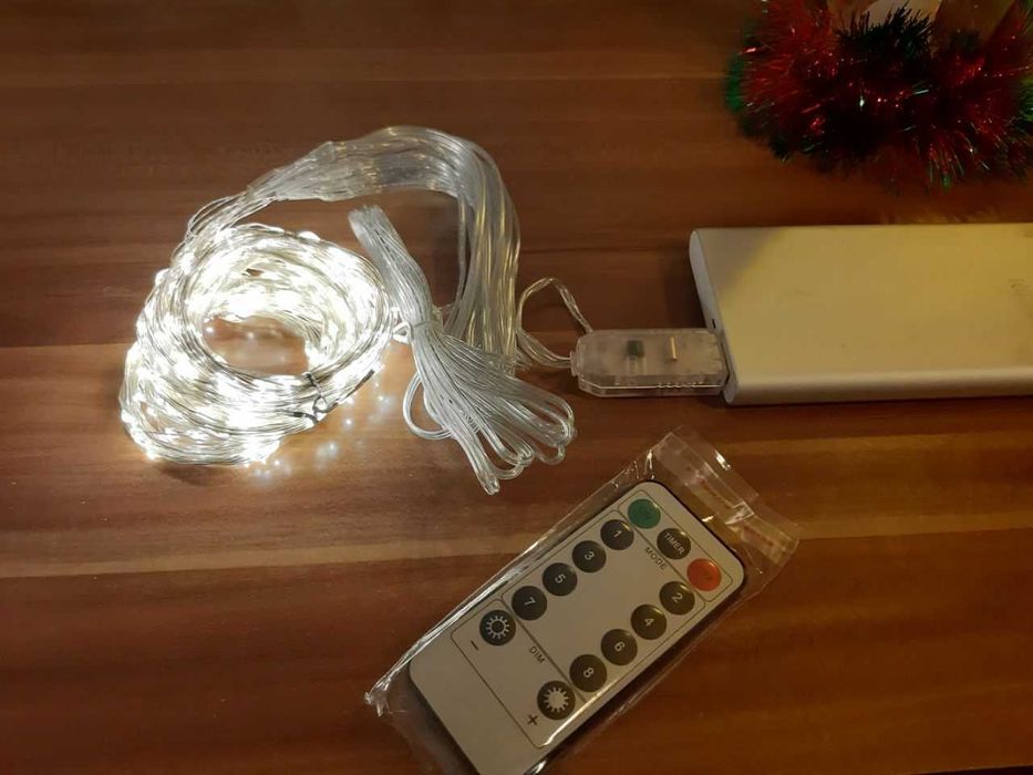 Світлодіодна завіса-штора 3х3M з дистанційним керуванням (блекаут)