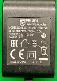 Oryginalny Zasilacz Odkurzacza  Philips PowerPro Aqua 6409 33V