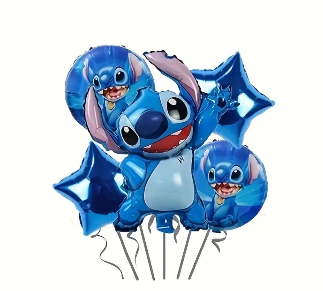Ścianka dekoracyjna balonowa urodzinowa Lilo i Stitch