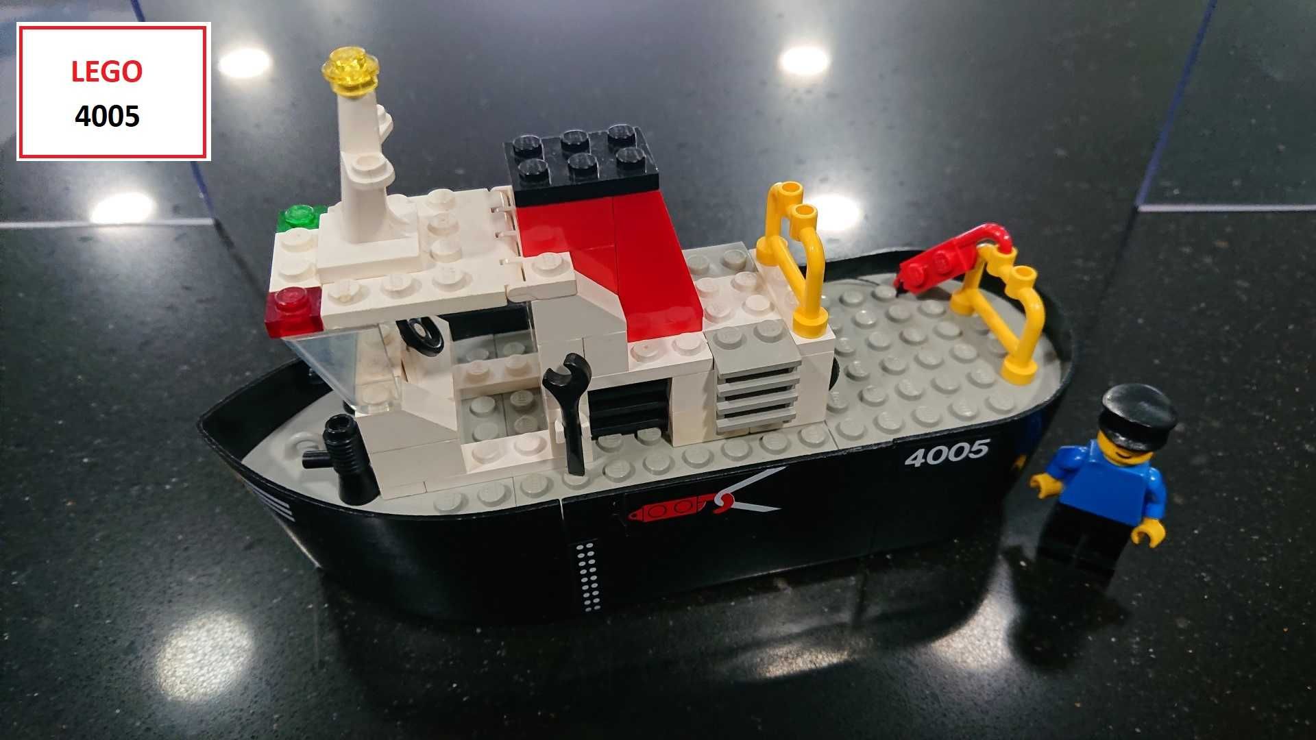 LEGO Barcos Flutuáveis: 4030; 4031; 4022; 4011; 4021; 4020; 4005; 4002