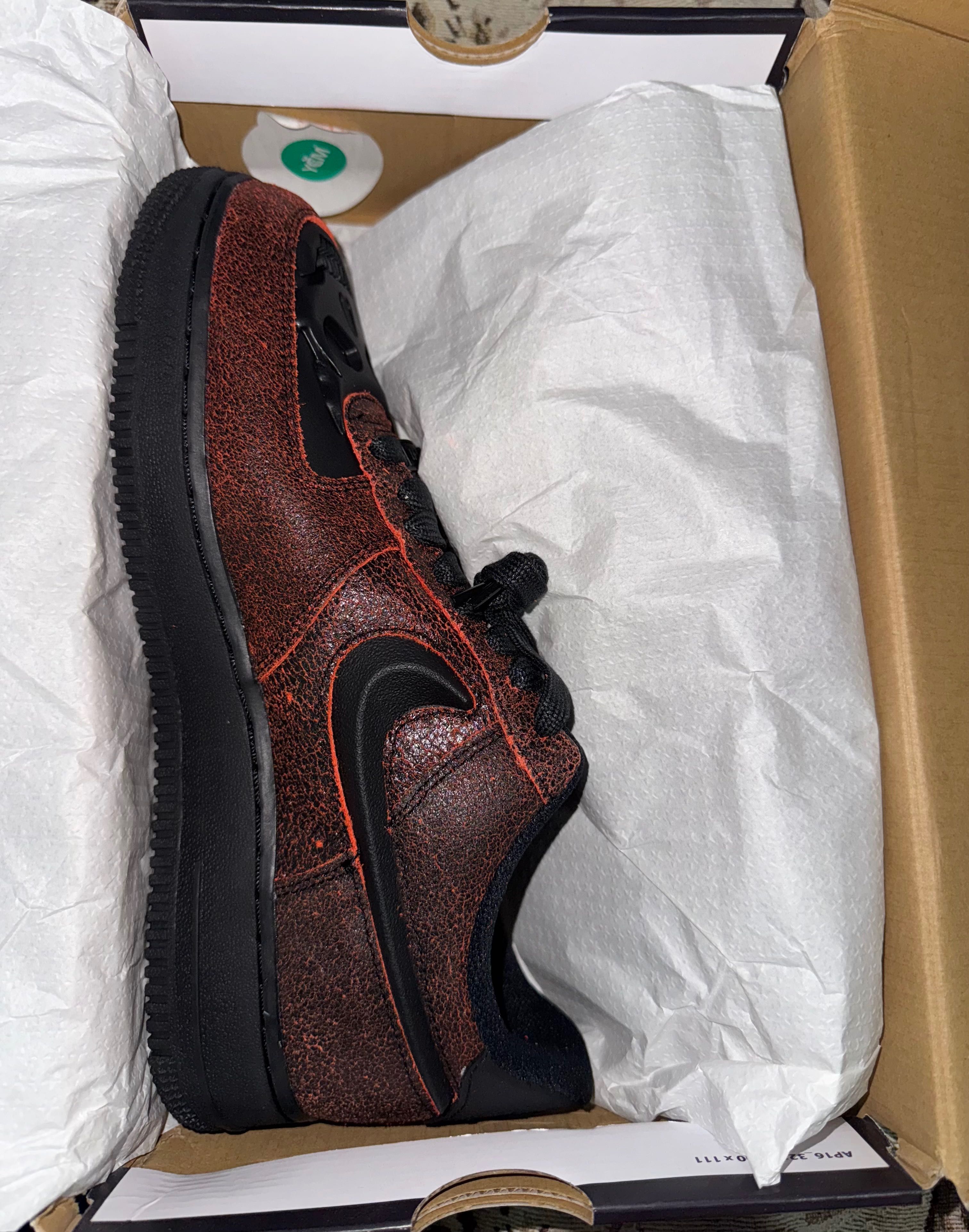 Кроссовки Nike Air Force 1 low Halloween Skull 2024
