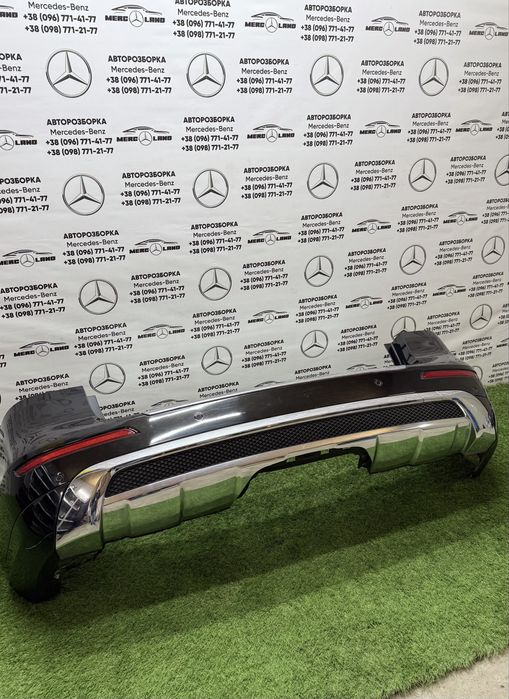 W166 бампер задній Мерседес ML-class Авторозборка