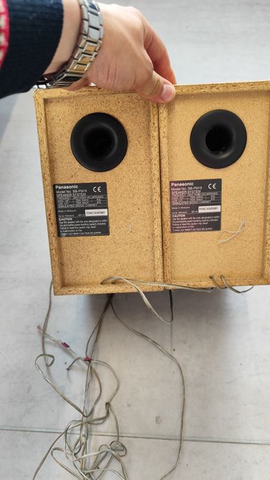 Panasonic sb pm 19 max 70 watt 6 ом Колонки акустична система 2.1 дина