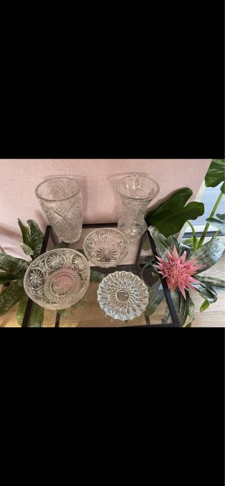 Krysztaly PRL stan WITRYNOWY