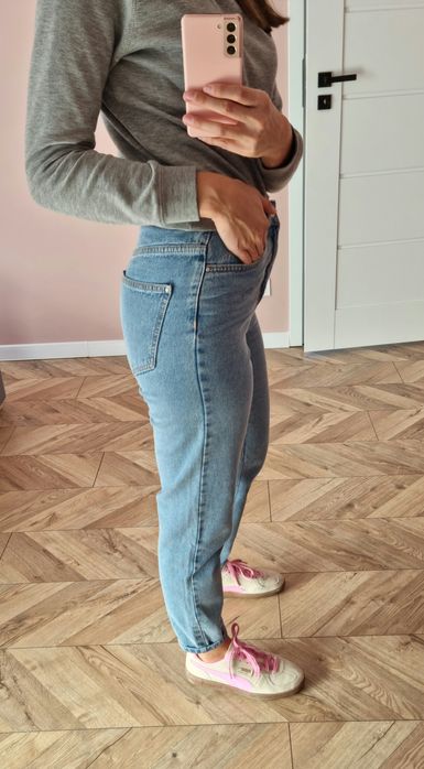 Jeansy spodnie mom fit Mohito xs 34