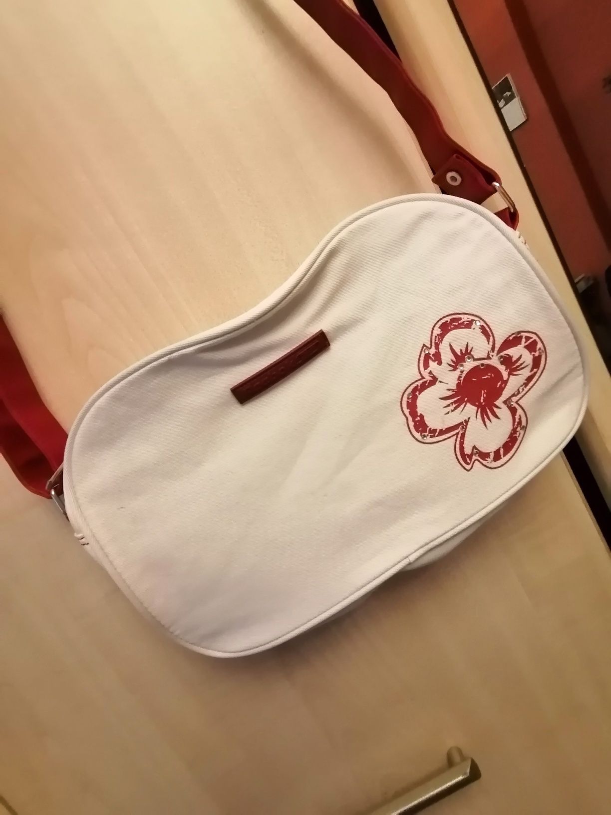 Reebok torebka biała sportowa