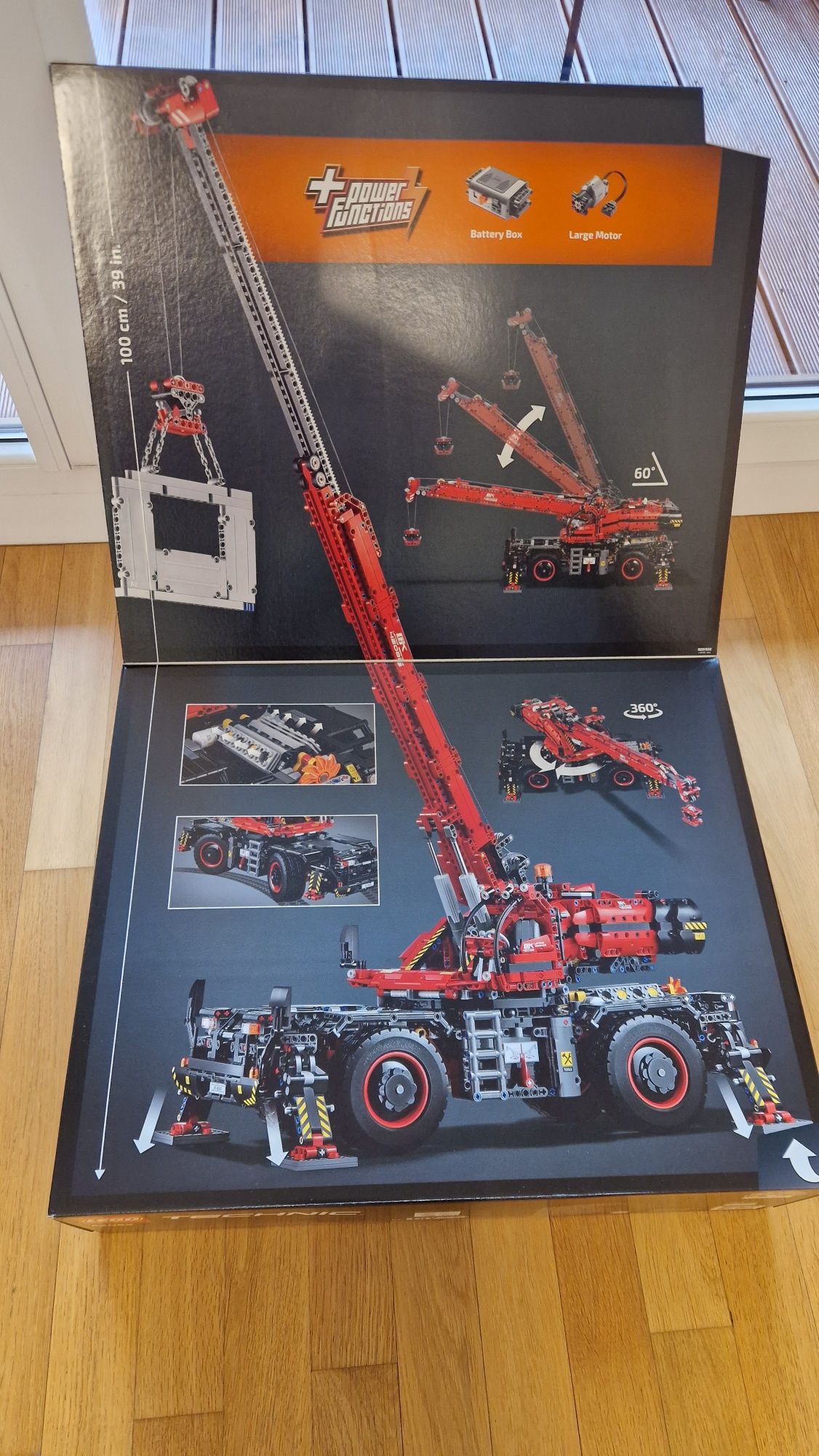 Lego 42082 Dźwig Technic