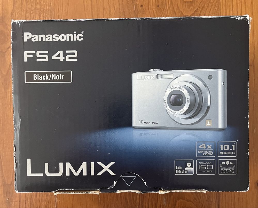 Panasonic Lumix DMC-FS42 Compacto 10 - Preto