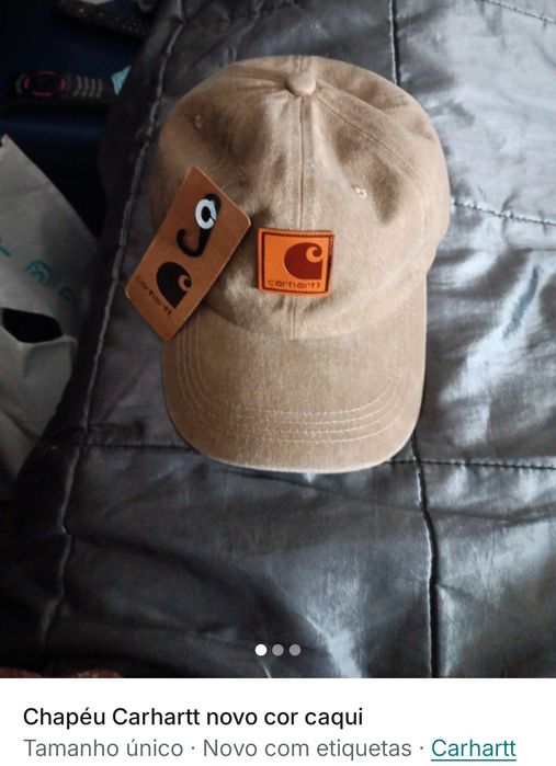 Chapéu cor caqui Carhartt