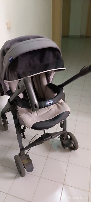 Carrinho de bebê cinco peças