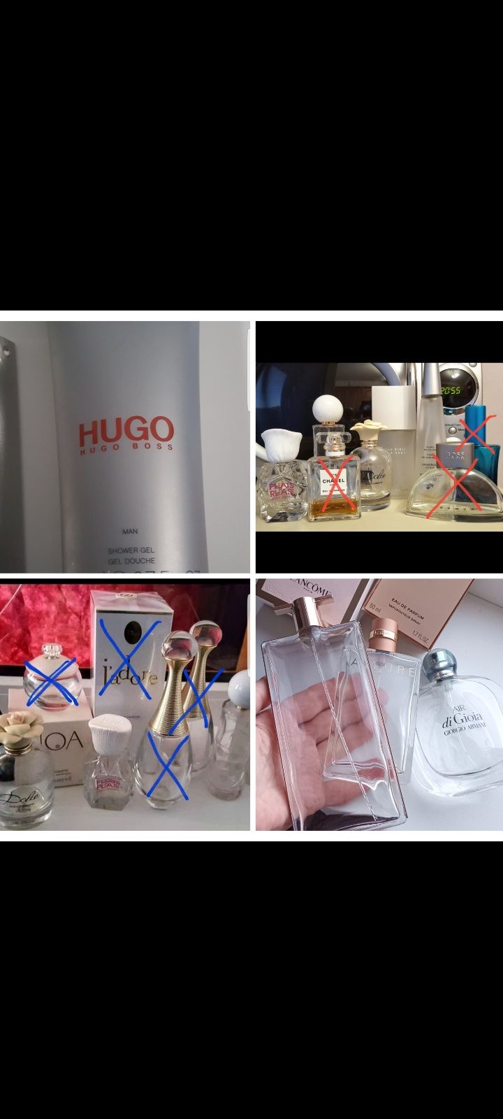 Гель душ Hugo Boss man парфюм оригинал 200 мл .Пустые флаконы