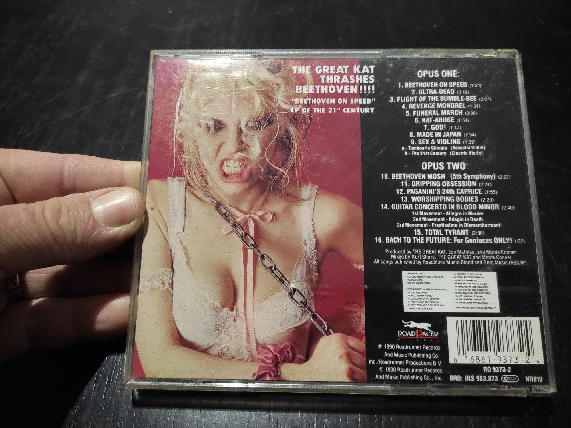 CD The Great Kat "Beethoven on speed"