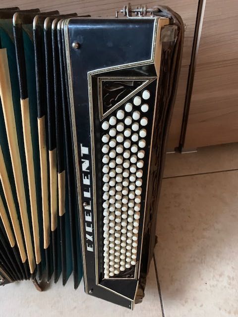 Akordeon guzikowy HAGSTROM EXCELLENT 120 basów UNIKAT kolekcjonerski