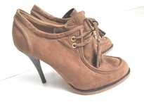 River Island botki buty na obcasie vintage 37 38