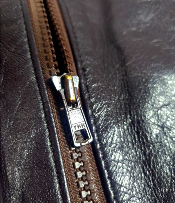 Proskór, skórzana Vintage Parka, damska rozmiar 46 L