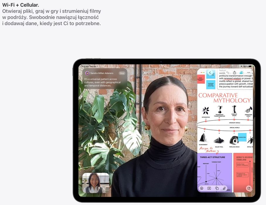 Apple iPad Pro 13" M5 256GB Wi-Fi + 5G srebrny 2025 TANIEJ NIŻ W APPLE