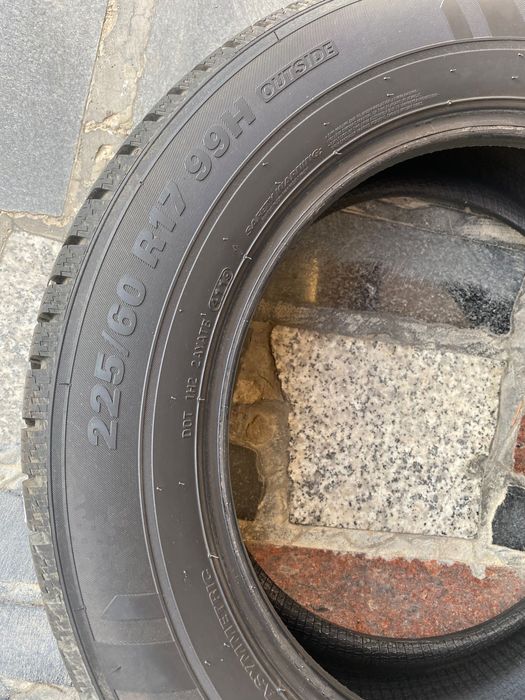 225/60/17 99H KUMHO Wintercraft po 7mm