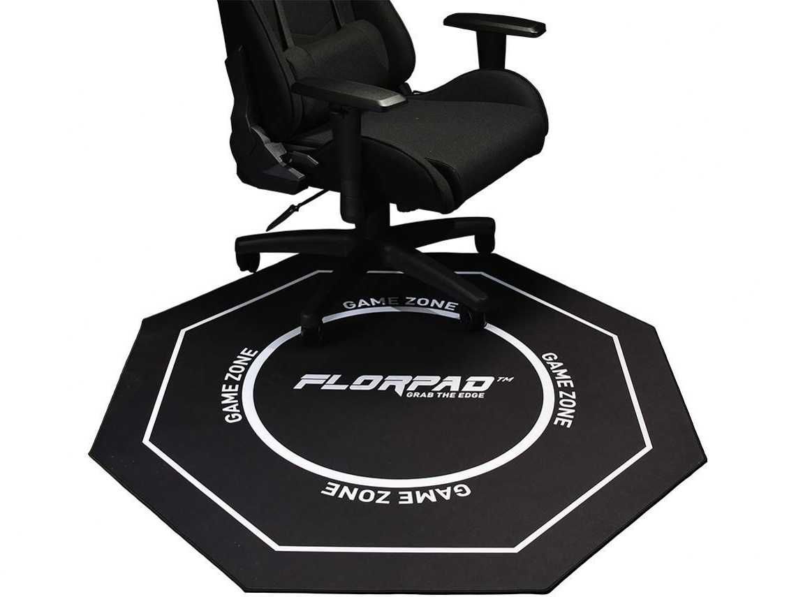 Tapete Gaming FLORPAD Game Zone (Preto) - NOVO