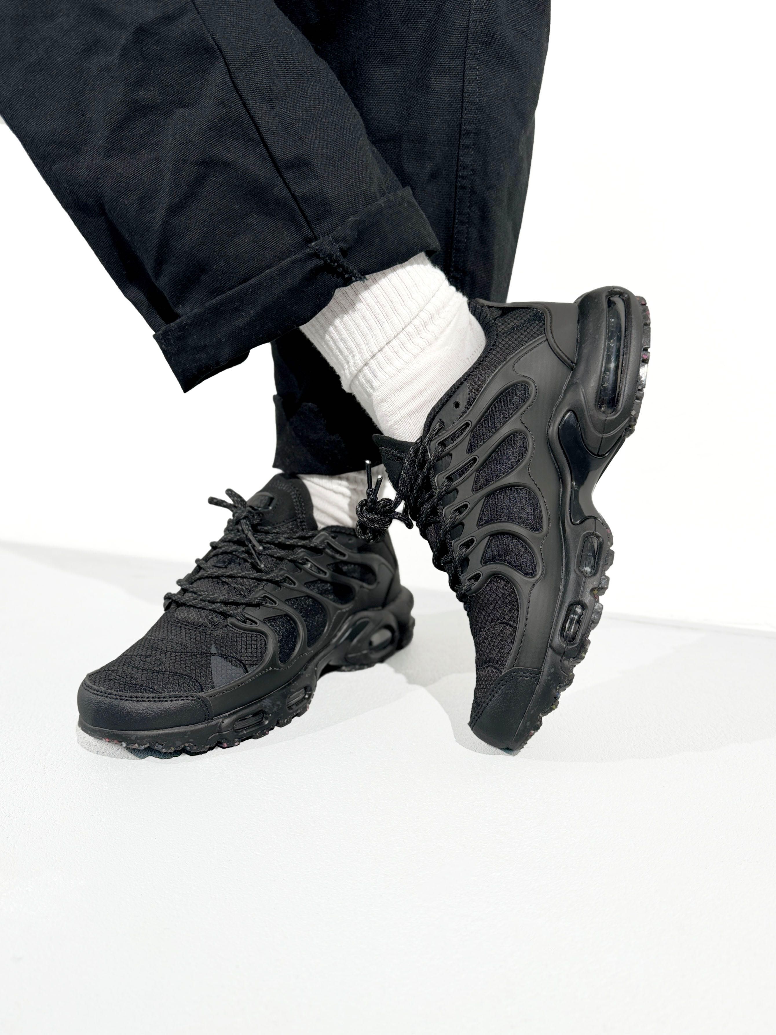 Мужские кроссовки Nike Air Max TN Terrascape Plus Triple Black. 40-45