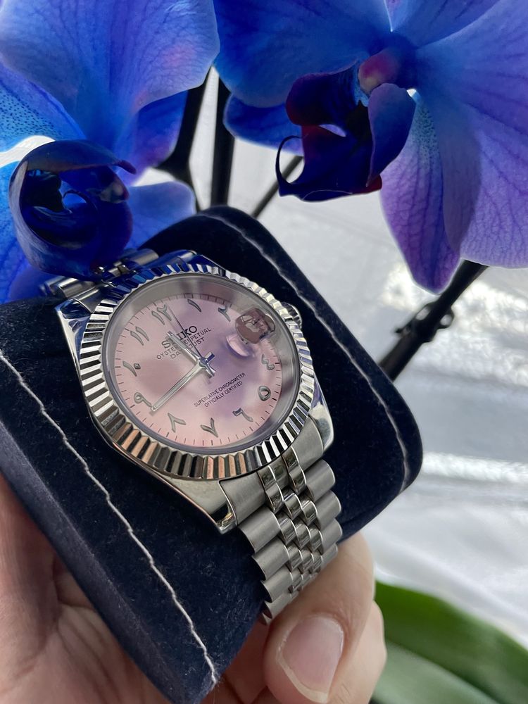 Damski Zegarek Seiko Oyster Perpetual 4R35B Pink Edition/Automat!