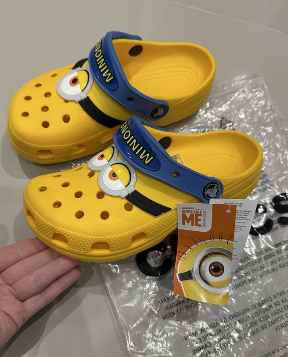 Дитячі сабо Crocs Fun Lab MINIONS J2 33-34 крокси міньйони 21,5 см