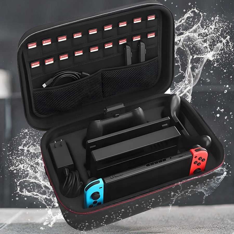 Twardy Futerał Etui duży Pokrowiec do Nintendo Switch OLED *Video-Play