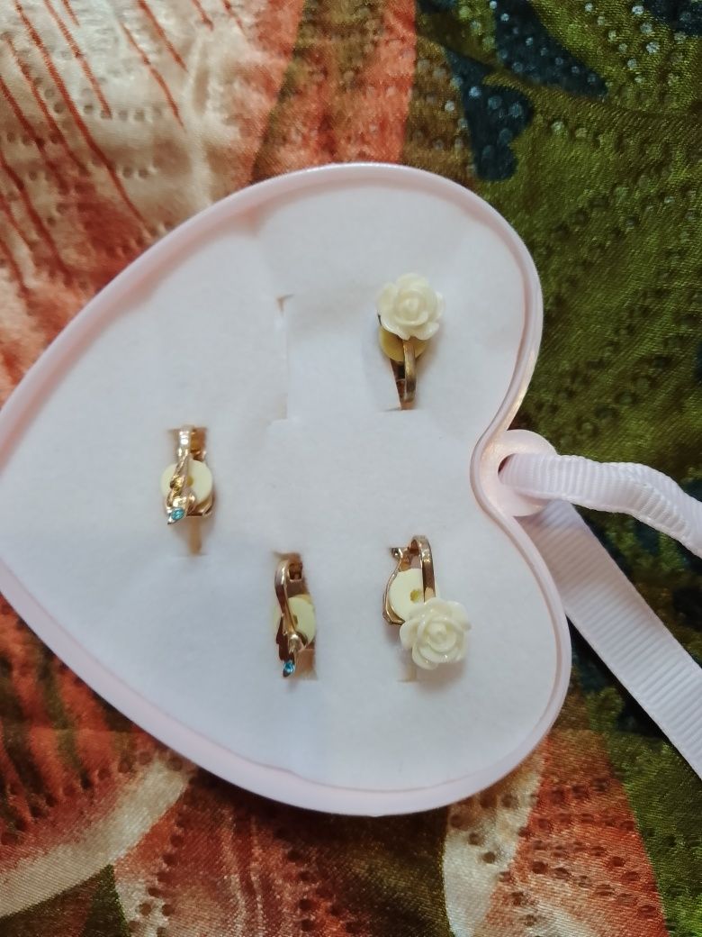Сережки дитячі кліпси