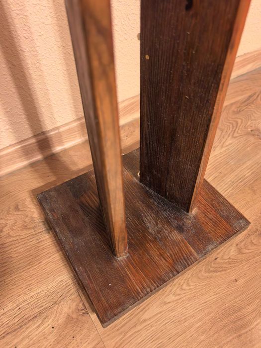 Stojak drewniany kwietnik stojący