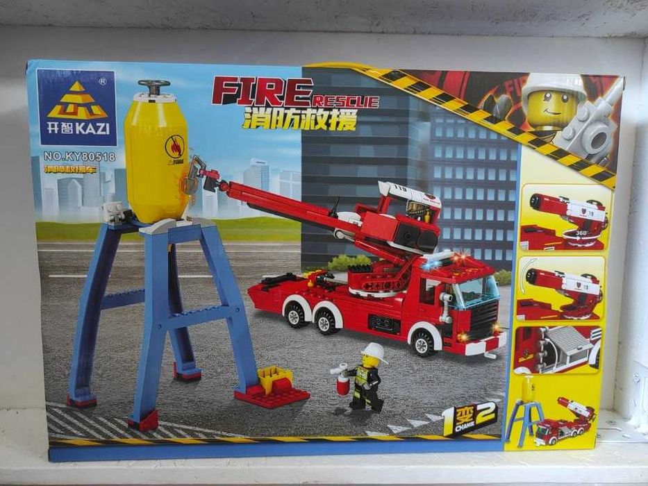 Конструктор Lego пожежна машина