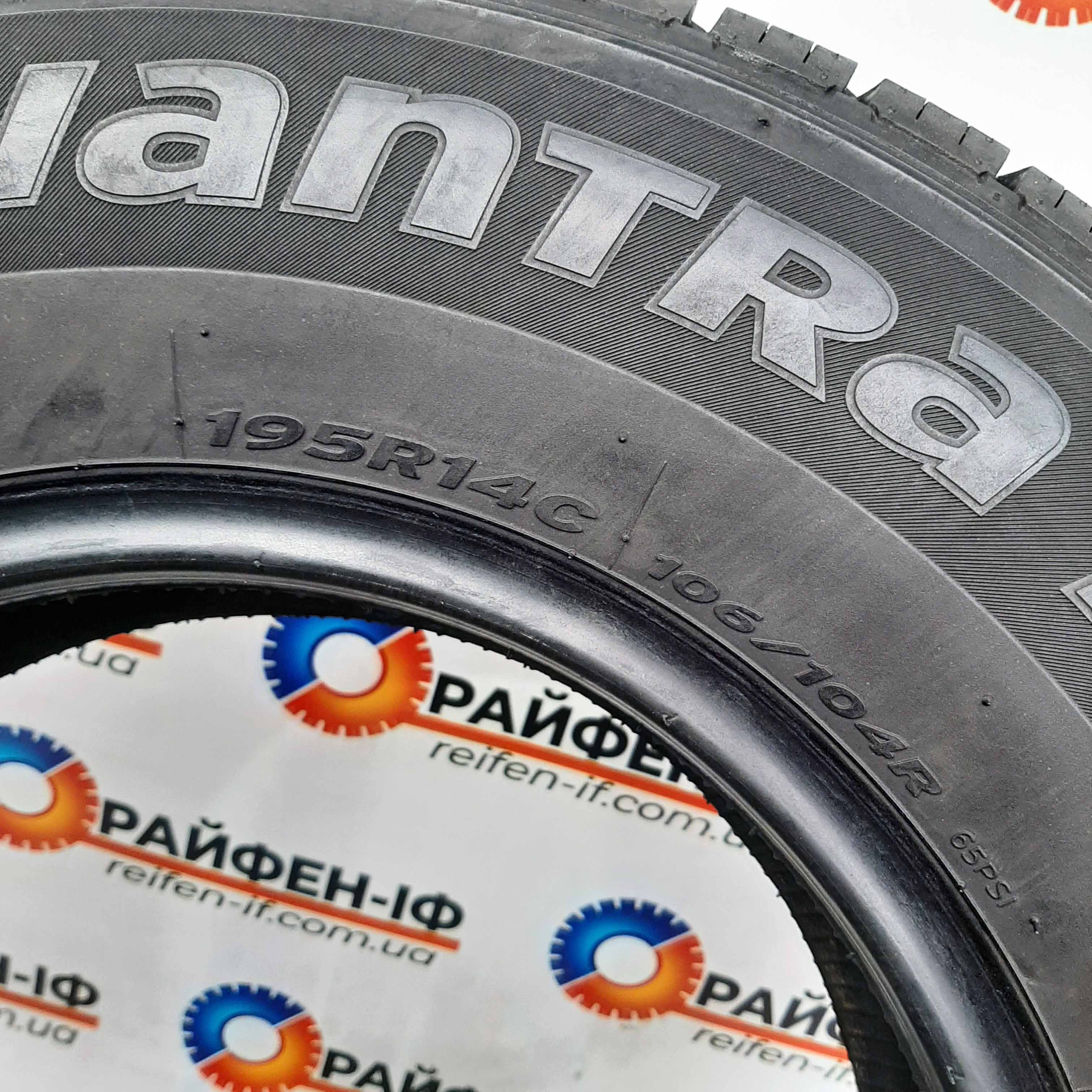 195/80 R14C Hankook Vantra LT б/у шини 2шт ^ F2501202