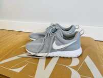 Nike roshe run buty szare sportowe do biegania 38