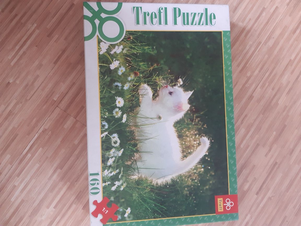 Puzzle dla dzieci 160 elementów kotek