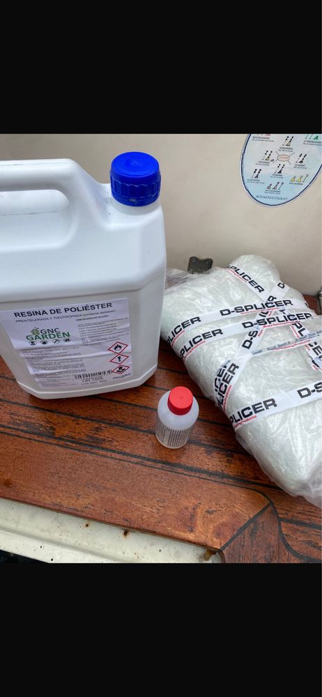 Fibra de Vidrio e Resina Kit