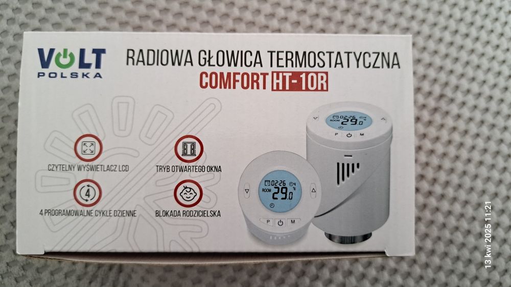 Głowica termostatyczna Volt Comfort HT-10R