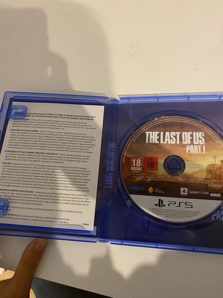 Gra The Last Of Us part 1 remake wersja na PS5