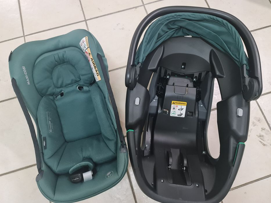 Trio Maxi Cosi Zélia 3 com Ovo Coral 360