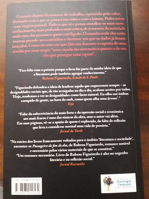 Livro "O Passageiro do Fim do Dia"