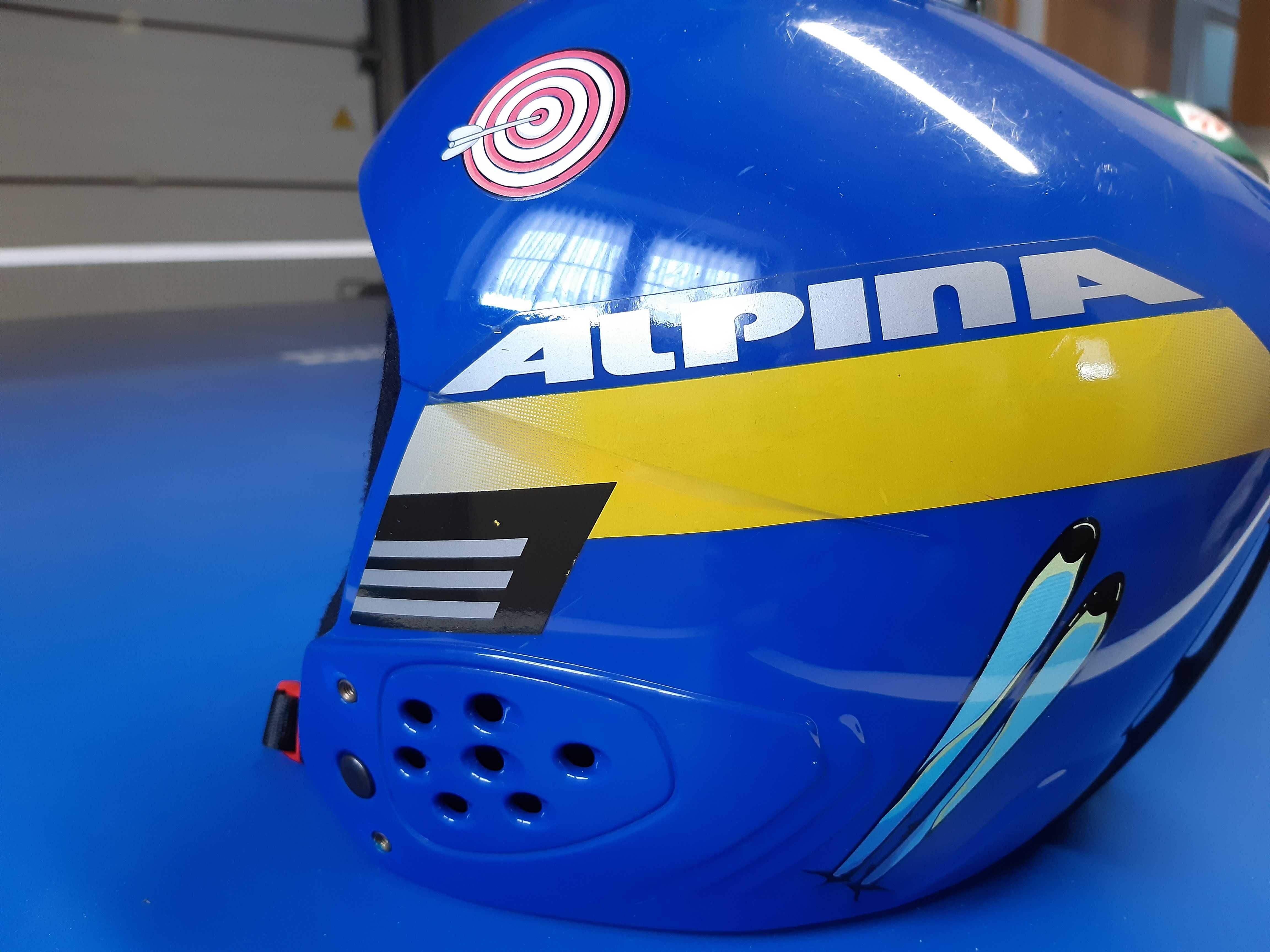 Kask narciarski Alpina rozmiar 55/56