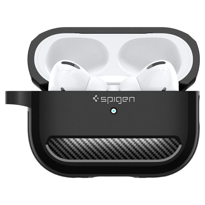 Spigen Etui Rugged Armor Do Airpods 1 / 2 Czarne