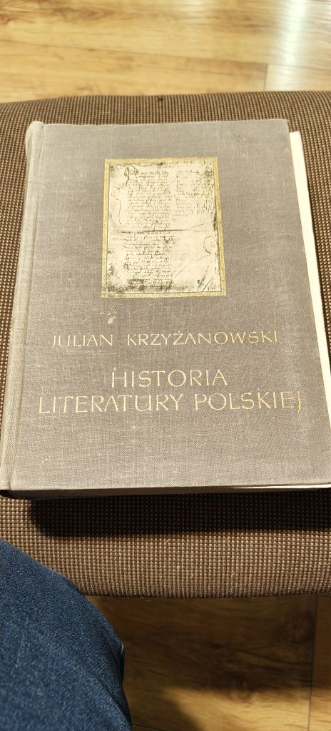 Julian Krzyżanowski Historia literatury polskiej