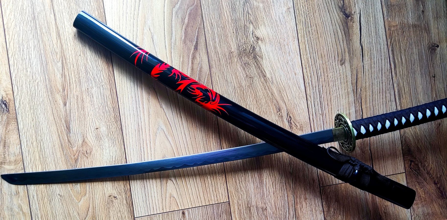 Miecz samurajski smocza katana